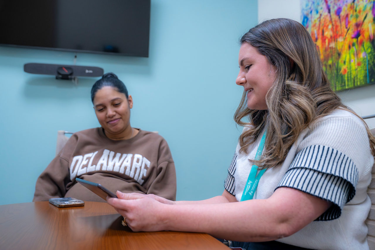 Team Member and Patient in Office Consultation Setting